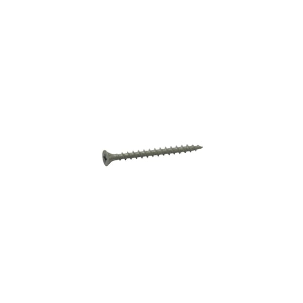 Grip-Rite Wood Screw, #7, 2 in, Flat Head Phillips Drive, 3350 PK PTN225B - main